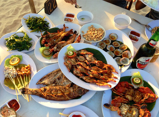 Grand Cliff Ungasan - Jimbaran seafood